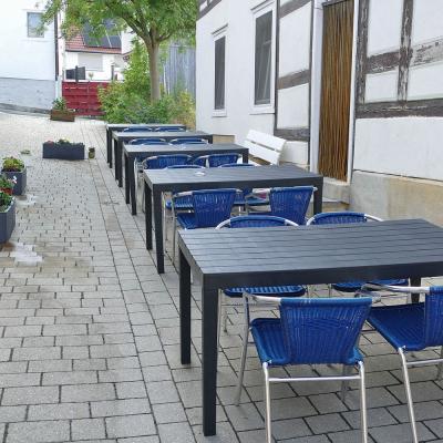 Ristorante & Pizzeria da Silvio Sommerterrasse